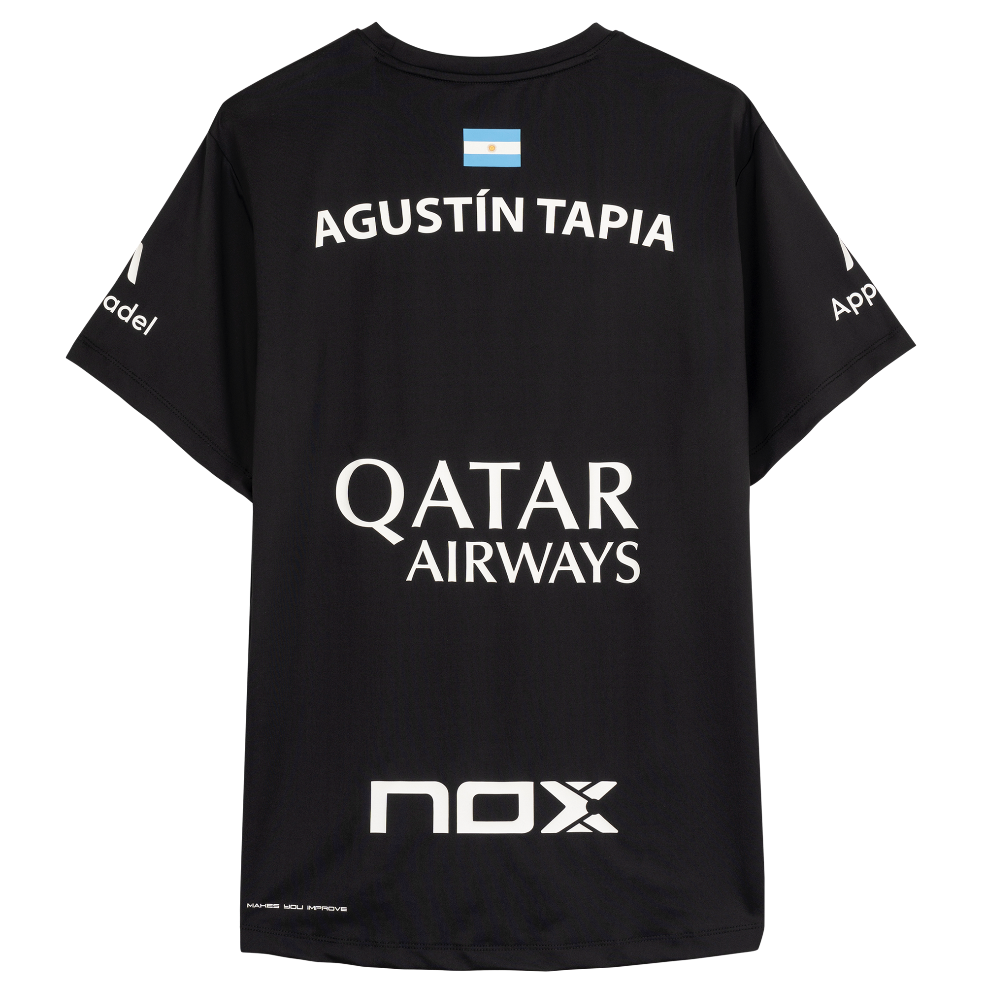 NOX AT10 SPONSORS T-Shirt Black